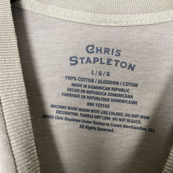 Chris Stapleton Rock T-shirt size Large - Picture 2 of 4
